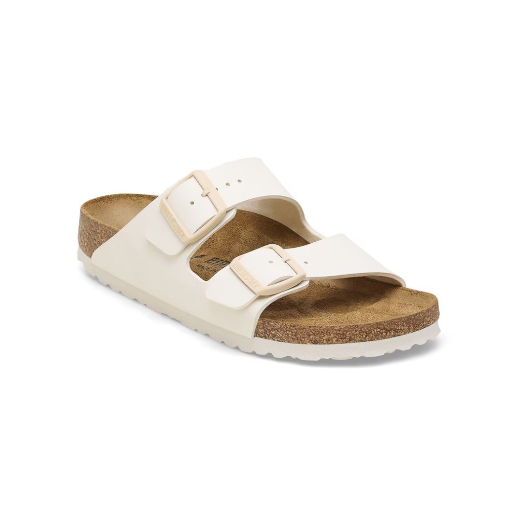 Birkenstock Arizona Birko- Flor Eggshell Regular